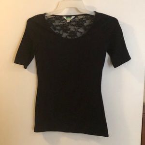 Black laced top  from JCPenny 🖤🖤